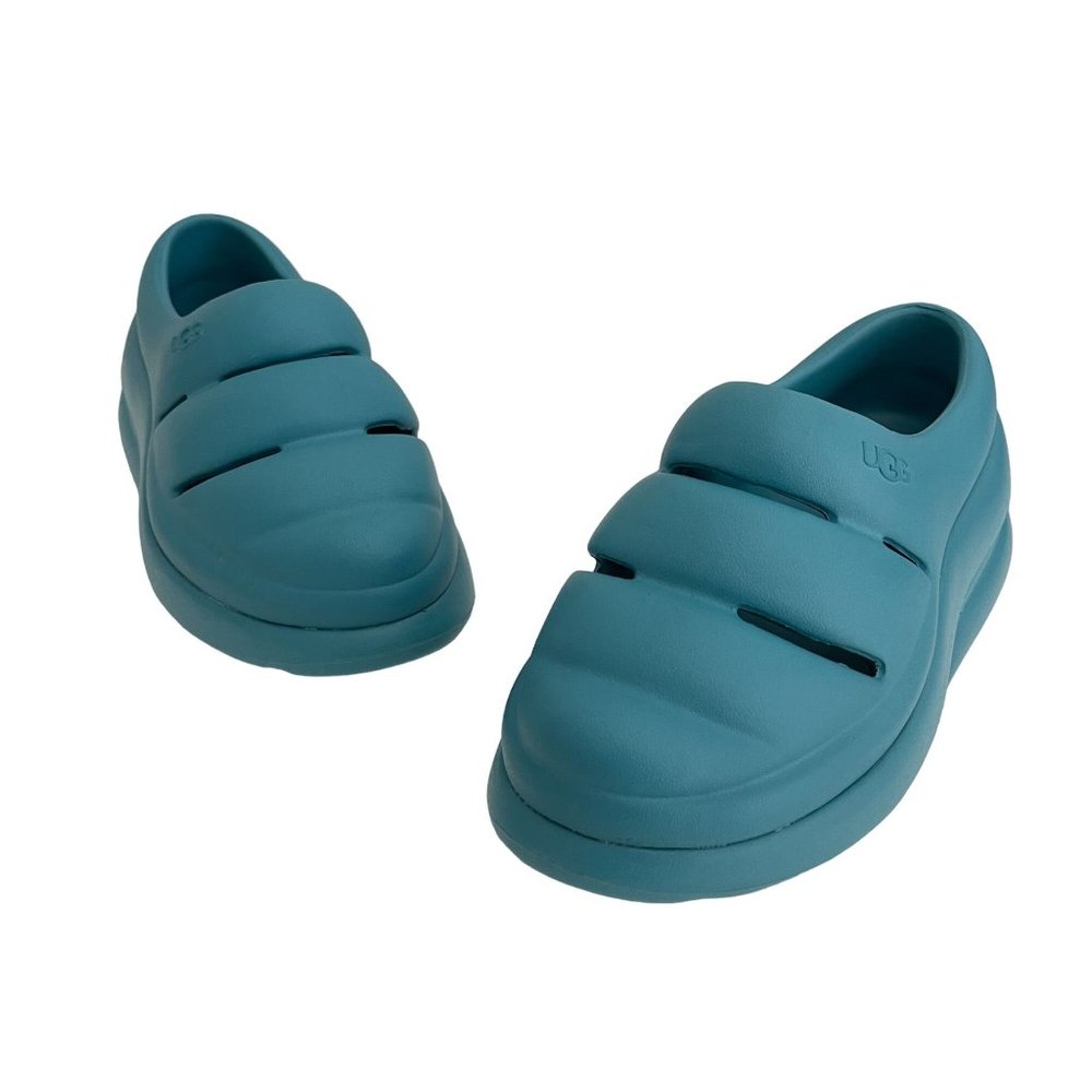 Ugg Women's Sport Yeah Clog Teal Plastic Slipper, Size 7 NWOB